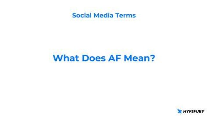 At does af mean?