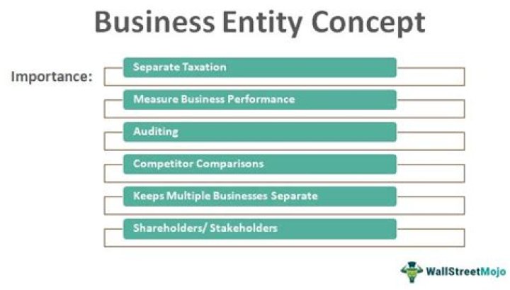 By business entity concept?