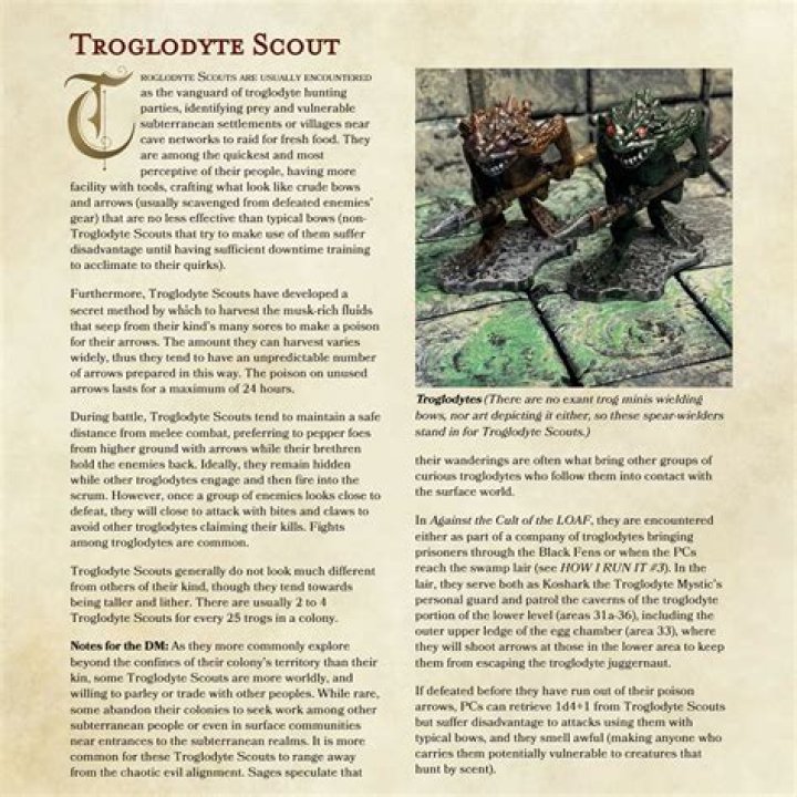 Can a person be troglodyte?