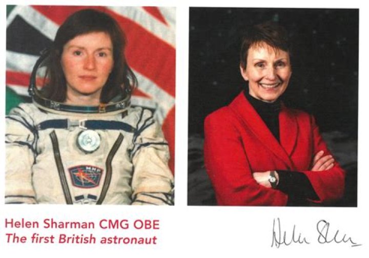 Did helen sharman walk in space?