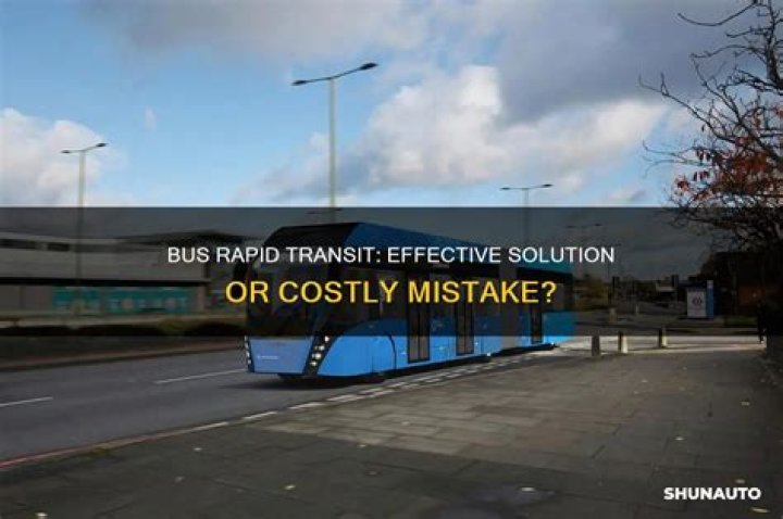 Does bus rapid transit work?