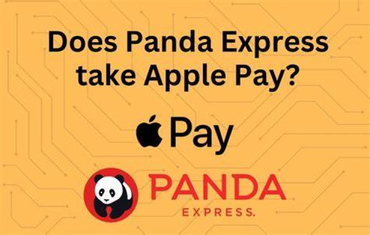 Does panda express take apple pay?