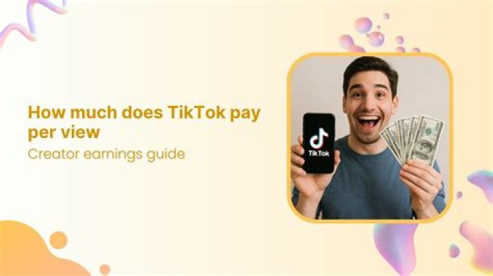 Does tiktok pay per view?
