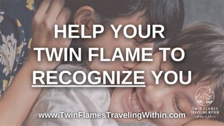 Does your twin flame recognize you?