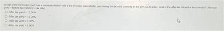 Has a nominal yield?