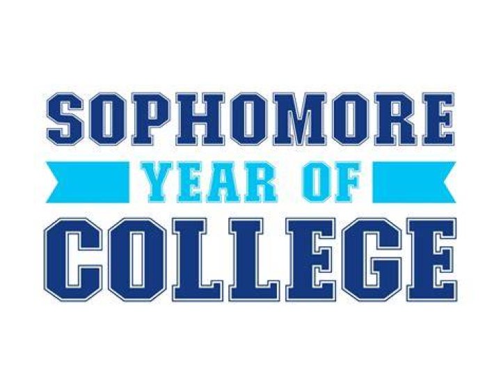 In college sophomore year?