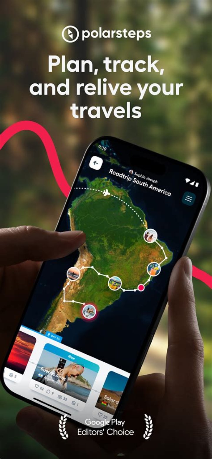 Is polarsteps app free?