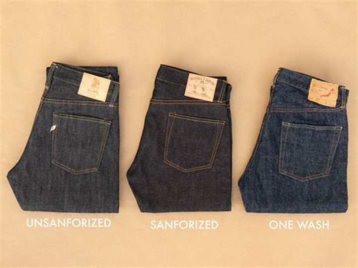 Is sanforized denim raw?