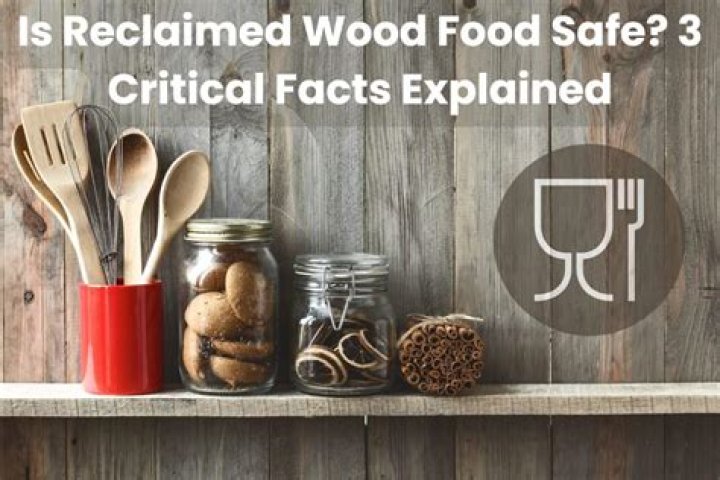 Is wood food safe?