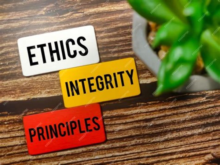 On ethics and integrity?