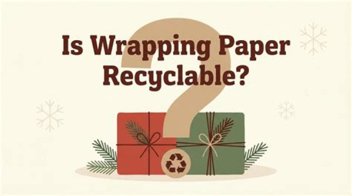 Should you recycle wrapping paper?