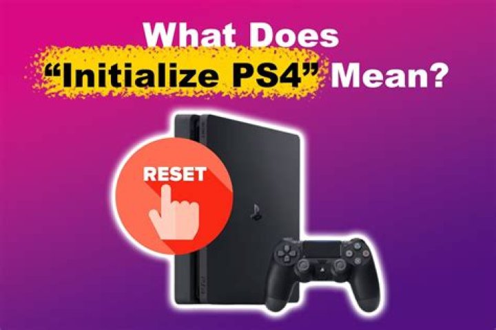 What does initializing mean?