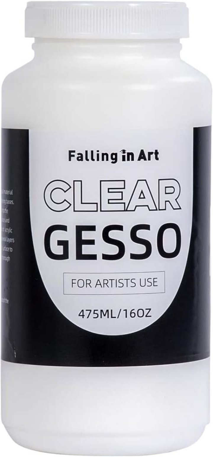 What is clear gesso?