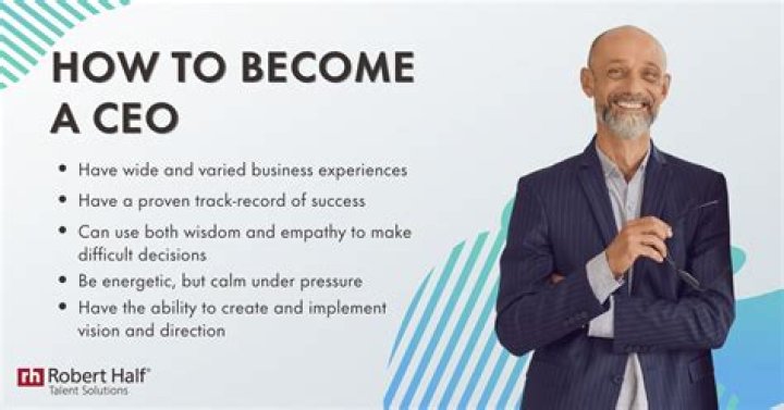 When do you become a ceo?