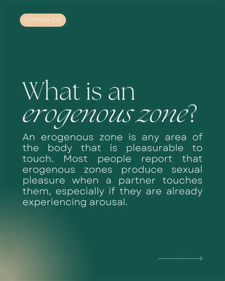 When is erogenous zones?
