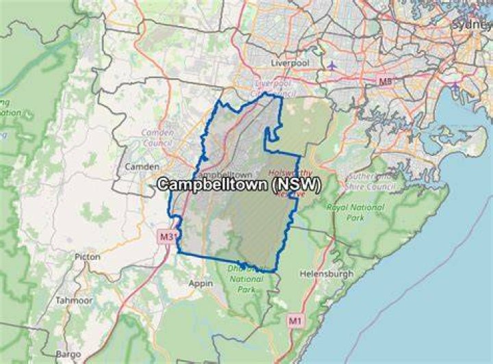 Where is campbelltown lga?