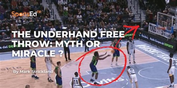 Who invented the underhand free throw?