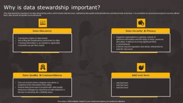 Why is data stewardship important?