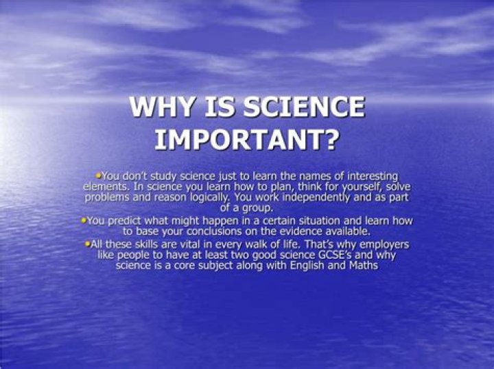 Why is science useful?