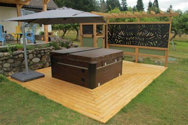 Will a floating deck support a hot tub?